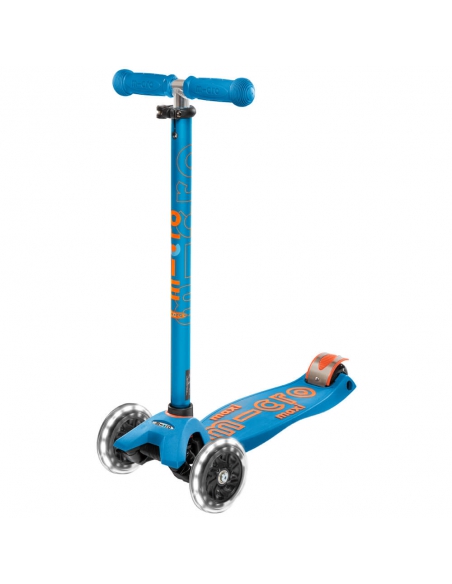 Hulajnoga Maxi Micro Deluxe Caribbean Blue LED