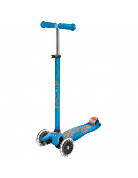 Hulajnoga Maxi Micro Deluxe Caribbean Blue LED