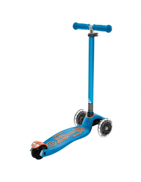 Hulajnoga Maxi Micro Deluxe Caribbean Blue LED
