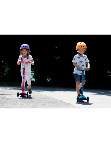 Hulajnoga Maxi Micro Deluxe Caribbean Blue LED