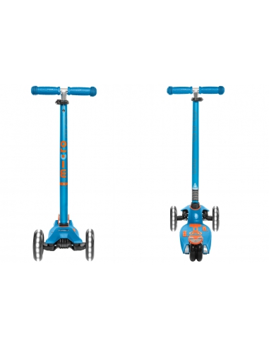 Hulajnoga Maxi Micro Deluxe Caribbean Blue LED