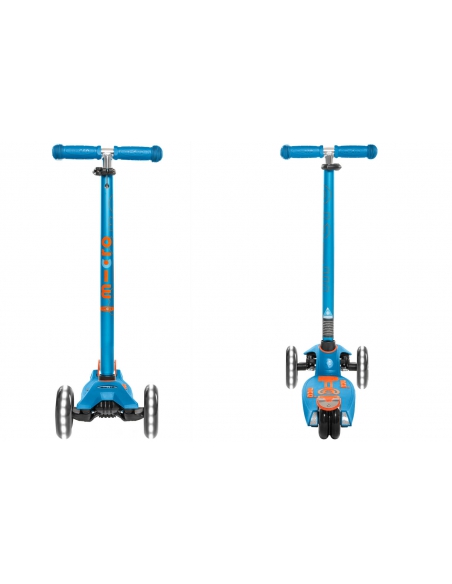 Hulajnoga Maxi Micro Deluxe Caribbean Blue LED