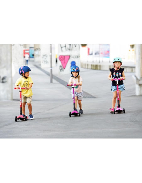 Hulajnoga Maxi Micro Deluxe Caribbean Blue LED