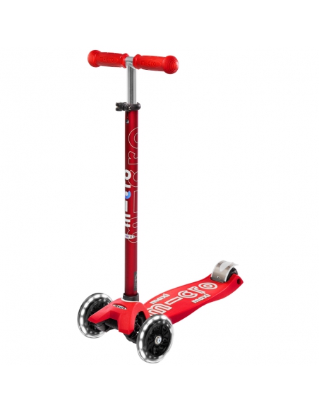 Hulajnoga Maxi Micro Deluxe Red LED