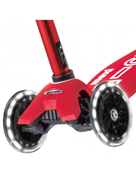 Hulajnoga Maxi Micro Deluxe Red LED