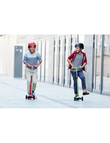 Hulajnoga Maxi Micro Deluxe Red LED