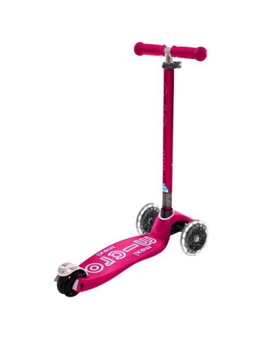 Hulajnoga Maxi Micro Deluxe Pink LED