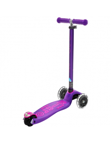 Hulajnoga Maxi Micro Deluxe Purple LED