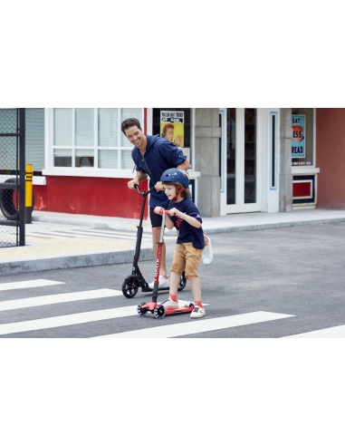 Hulajnoga Maxi Micro Deluxe Purple LED