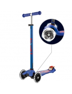 Hulajnoga Maxi Micro Deluxe Blue LED