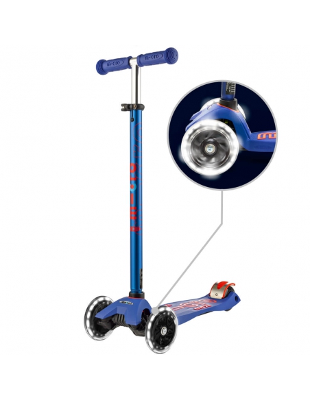 Hulajnoga Maxi Micro Deluxe Blue LED Hulajnoga Maxi Micro Deluxe Blue LED