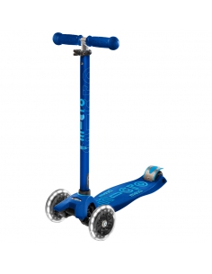 Hulajnoga Maxi Micro Deluxe Navy Blue LED