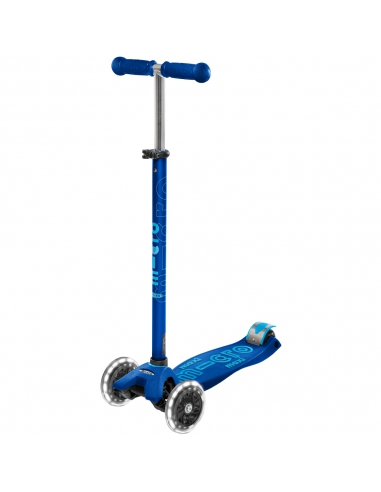 Hulajnoga Maxi Micro Deluxe Navy Blue LED