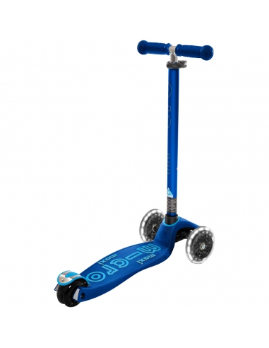 Hulajnoga Maxi Micro Deluxe Navy Blue LED