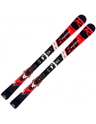 Juniorskie narty Rossignol HERO JUNIOR PRO MULTI-EVENT wraz z wiązaniami Look KID-X 4