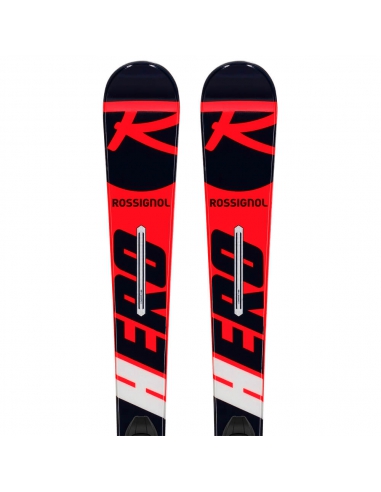 Juniorskie narty Rossignol HERO JUNIOR PRO MULTI-EVENT wraz z wiązaniami Look KID-X 4