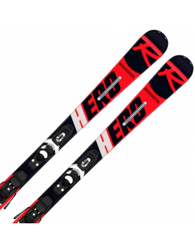 Juniorskie narty Rossignol HERO JUNIOR PRO MULTI-EVENT wraz z wiązaniami Look KID-X 4