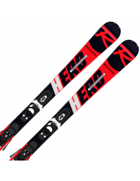 Juniorskie narty Rossignol HERO JUNIOR PRO MULTI-EVENT wraz z wiązaniami Look KID-X 4 Juniorskie narty Rossignol HERO JUNIOR PRO MULTI-EVENT wraz z wiązaniami Look KID-X 4