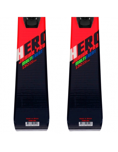 Juniorskie narty Rossignol HERO JUNIOR PRO MULTI-EVENT wraz z wiązaniami Look KID-X 4