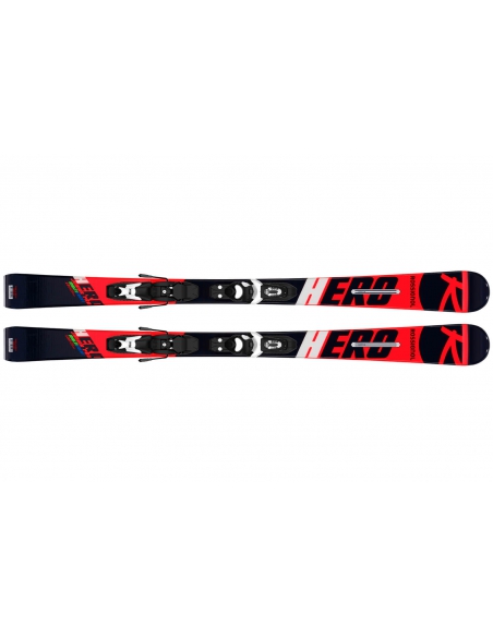 Juniorskie narty Rossignol HERO JUNIOR PRO MULTI-EVENT wraz z wiązaniami Look KID-X 4 Juniorskie narty Rossignol HERO JUNIOR PRO MULTI-EVENT wraz z wiązaniami Look KID-X 4