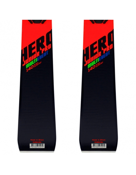 Juniorskie narty Rossignol HERO JUNIOR PRO MULTI-EVENT wraz z wiązaniami Look XPRESS JR 7