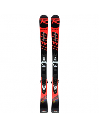 Juniorskie narty Rossignol HERO JUNIOR PRO MULTI-EVENT wraz z wiązaniami Look KID-X 4