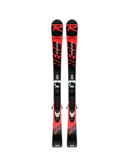 Juniorskie narty Rossignol HERO JUNIOR PRO MULTI-EVENT wraz z wiązaniami Look KID-X 4