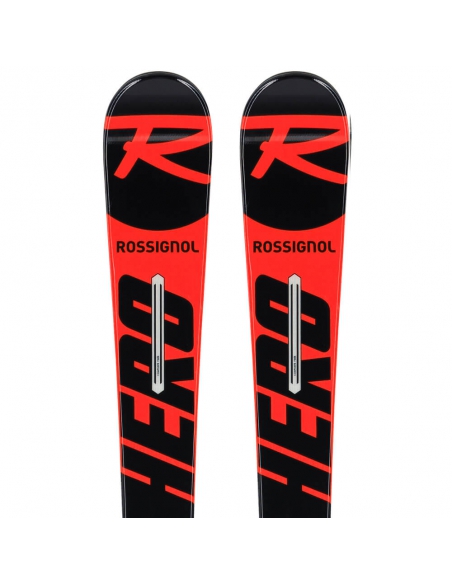 Juniorskie narty Rossignol HERO JUNIOR PRO MULTI-EVENT wraz z wiązaniami Look KID-X 4