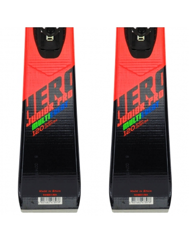 Narty Rossignol HERO Junior Pro Multi-Event + wiązania Look KID-X 4