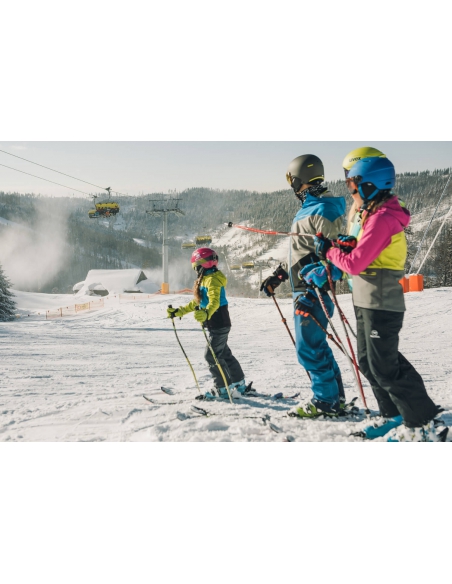 Kominiarka-maska Viking Merino Sentinel Kids różowa