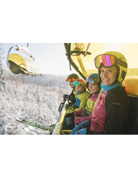 Kominiarka-maska Viking Kenai czarno-pomarańczowa Kominiarka-maska Viking Kenai czarno-pomarańczowa