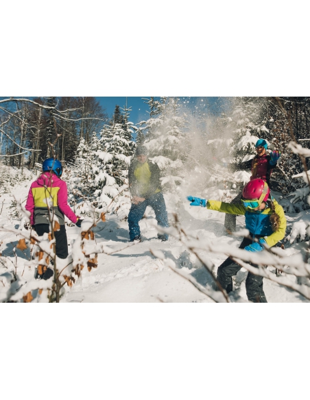 Kominiarka-maska Viking Kenai czarno-pomarańczowa Kominiarka-maska Viking Kenai czarno-pomarańczowa