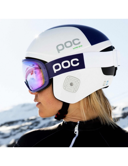 Gogle narciarskie POC Fovea Mid Clarity Comp Ametist Purple/Spektris Blue