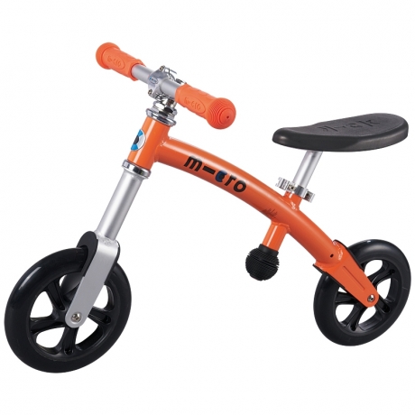 Rowerek biegowy Micro G-Bike pomarańczowy