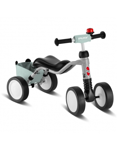 Jeździk rowerek czterokołowy Puky Wutsch Bundle Grey Panda szary