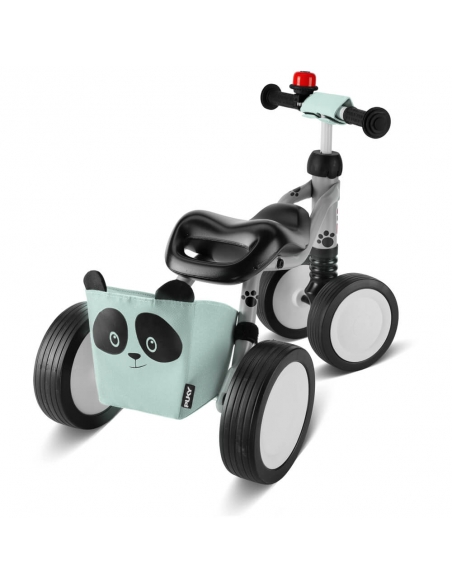 Jeździk rowerek czterokołowy Puky Wutsch Bundle Grey Panda szary
