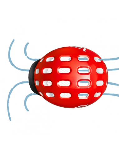 Kask rowerowy Woom żółty