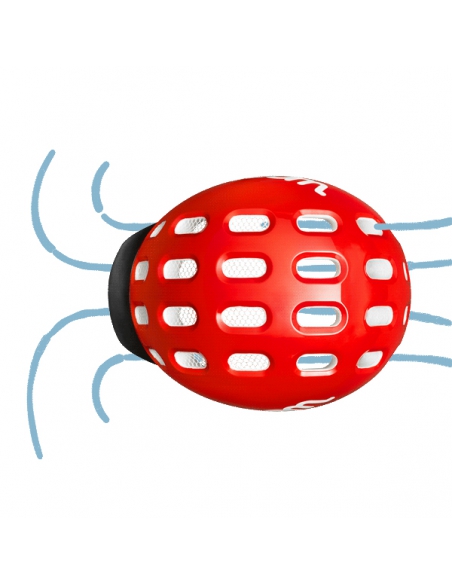 Kask rowerowy Woom żółty