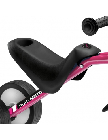 Jeździk rowerek trójkołowy PUKYmoto jagodowy