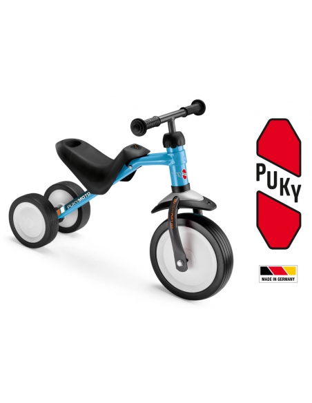 Jeździk rowerek trójkołowy PUKYmoto niebieski Jeździk rowerek trójkołowy PUKYmoto niebieski