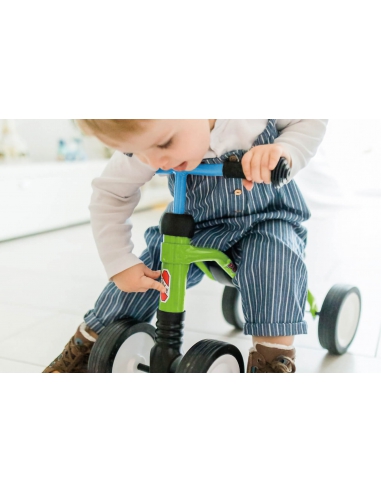 Jeździk rowerek czterokołowy Puky Wutsch czerwony z osłoną kierownicy