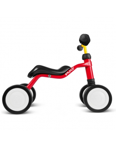 Jeździk rowerek czterokołowy Puky Wutsch czerwony z osłoną kierownicy