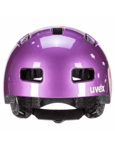 Kask rowerowy dla dzieci Uvex HLMT 4 Purple Donut