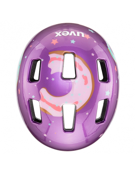 Kask rowerowy dla dzieci Uvex HLMT 4 Purple Donut