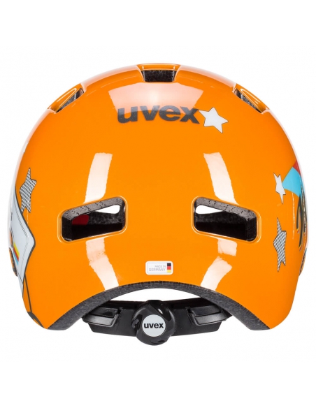 Kask rowerowy dla dzieci Uvex HLMT 4 Orange Tape