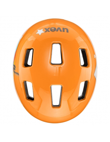 Kask rowerowy dla dzieci Uvex HLMT 4 Orange Tape