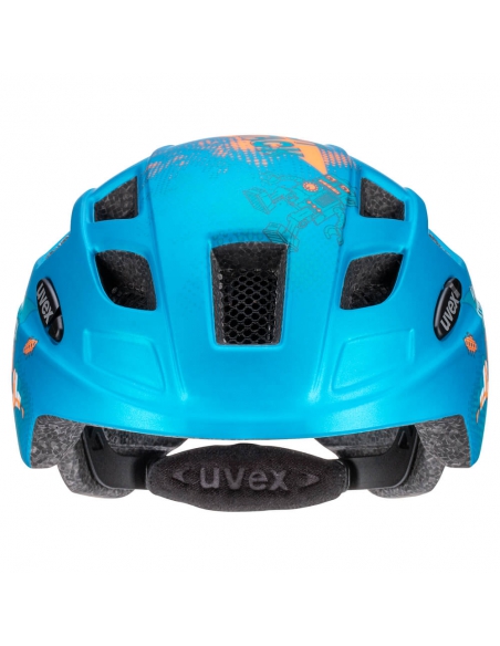 Dziecięcy kask Uvex Finale Junior CC Petrol Robot Mat