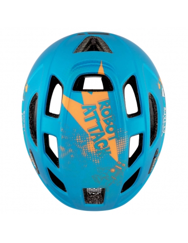 Dziecięcy kask Uvex Finale Junior CC Petrol Robot Mat