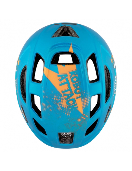 Dziecięcy kask Uvex Finale Junior CC Petrol Robot Mat