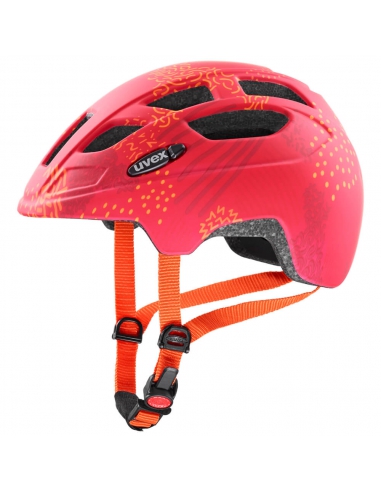 Dziecięcy kask Uvex Finale Junior CC Red Orange Mat